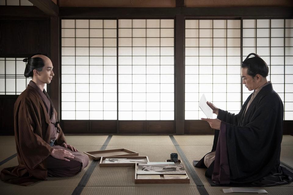 ＮＨＫ大河ドラマ「べらぼう」最終回より