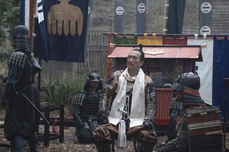 今川義元（大鶴義丹）　ＮＨＫ大河ドラマ「豊臣兄弟！」より