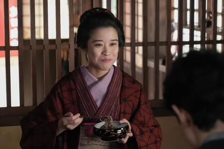 庄田と昼食を共にするサワ（円井わん）に微笑みが…