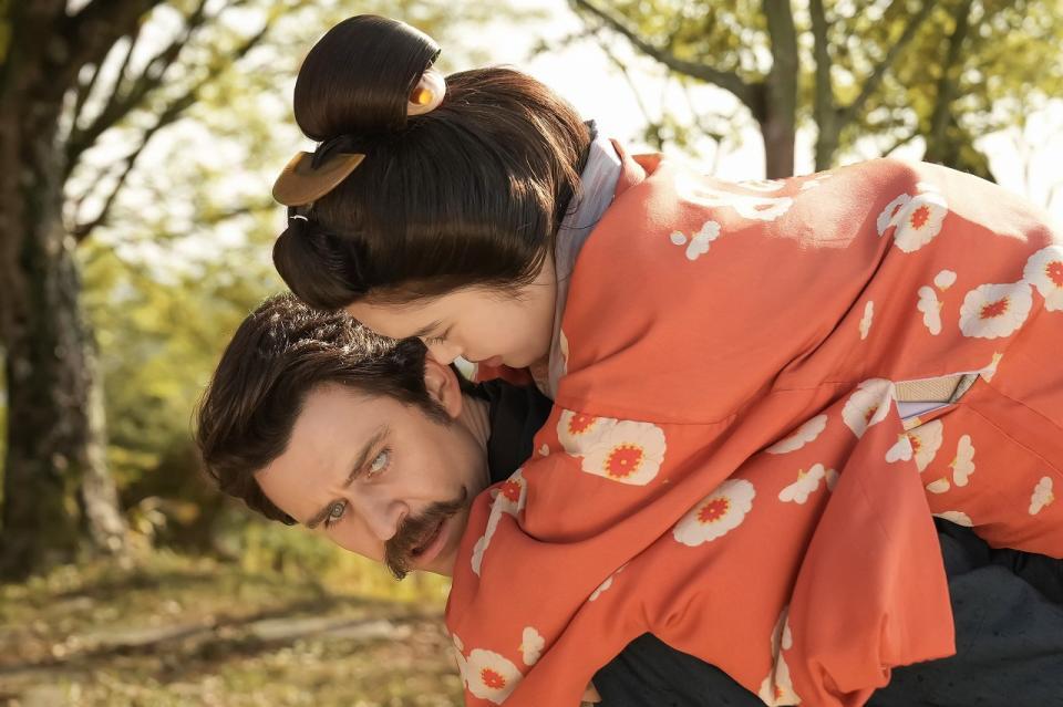 トキ（高石あかり）とヘブン（トミー・バストウ）、ふたりは互いの決意を告げる散歩に…