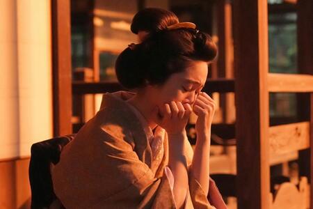 ヘブンはもういない。泣き崩れるトキ（高石あかり）