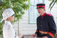 直美（上坂樹里）は病院の中庭で小川（甲斐翔真）と団子を食べることに！？