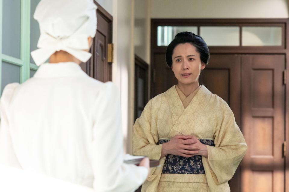 患者山本の妻・テイ（伊勢佳世）