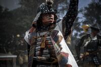 号令をかける秀吉（池松壮亮）
