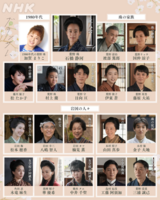 朝ドラ「ブラッサム」公式＠ａｓａｄｏｒａ＿ｂｋ＿ｎｈｋより　山口県岩国の人物紹介図
