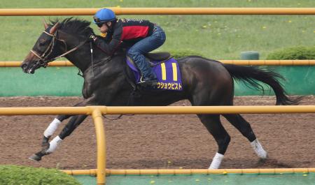 　池添を背に函館Ｗで追われたトウショウピスト。躍動感たっぷりの動きだ