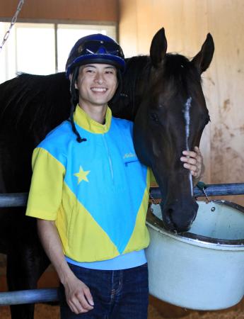 　中京記念で人馬ともに重賞初勝利を狙うマジェスティハーツと森（撮影・山口登）