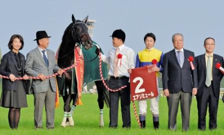 毎日王冠を制したエアソミュール