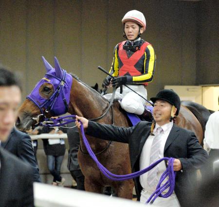 　２着のジェンティルドンナと戸崎圭