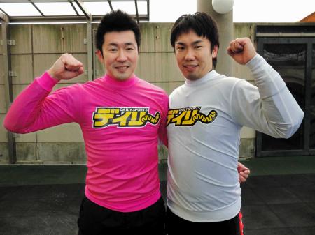 　今年も和歌山を引っ張る稲毛（左）と東口