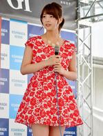 Ｇ１開催中の岸和田競輪でトークショーを行った柳ゆり菜