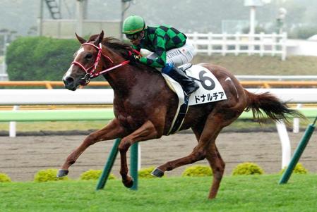 　人気に応えて新馬戦を勝ち上がったドナルチア