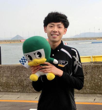 ２９日の児島ボート１Ｒで初１着を飾った江頭賢太