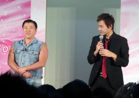 スギちゃん（左）とヒロシが夢のコラボ！？