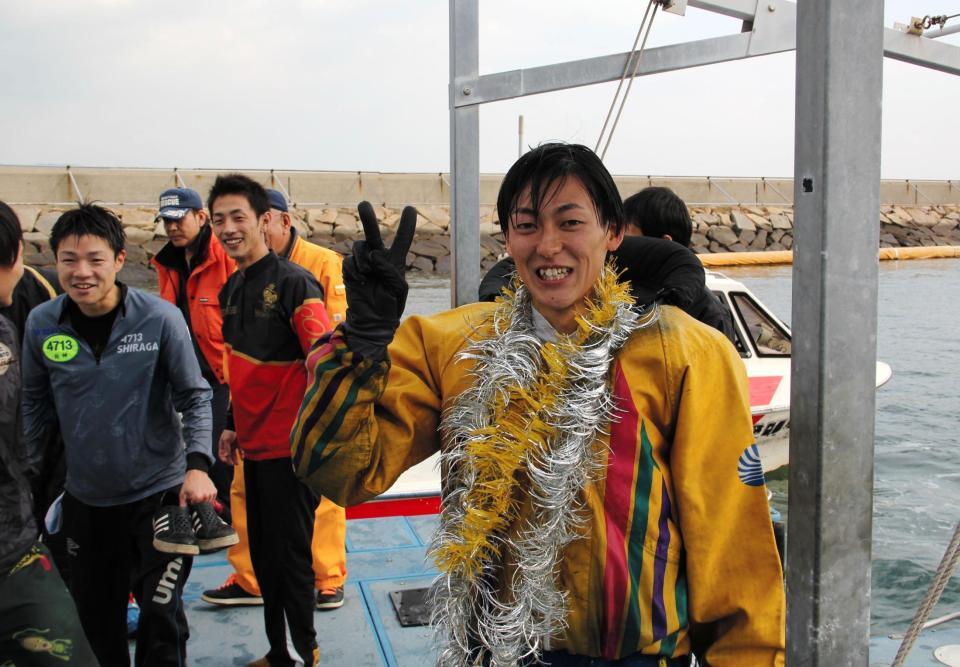 　最終日の７日、６Ｒで水神祭を飾った116期の入海馨