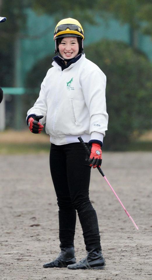　７鞍に騎乗する２４日の浦和で初Ｖが期待される藤田菜七子