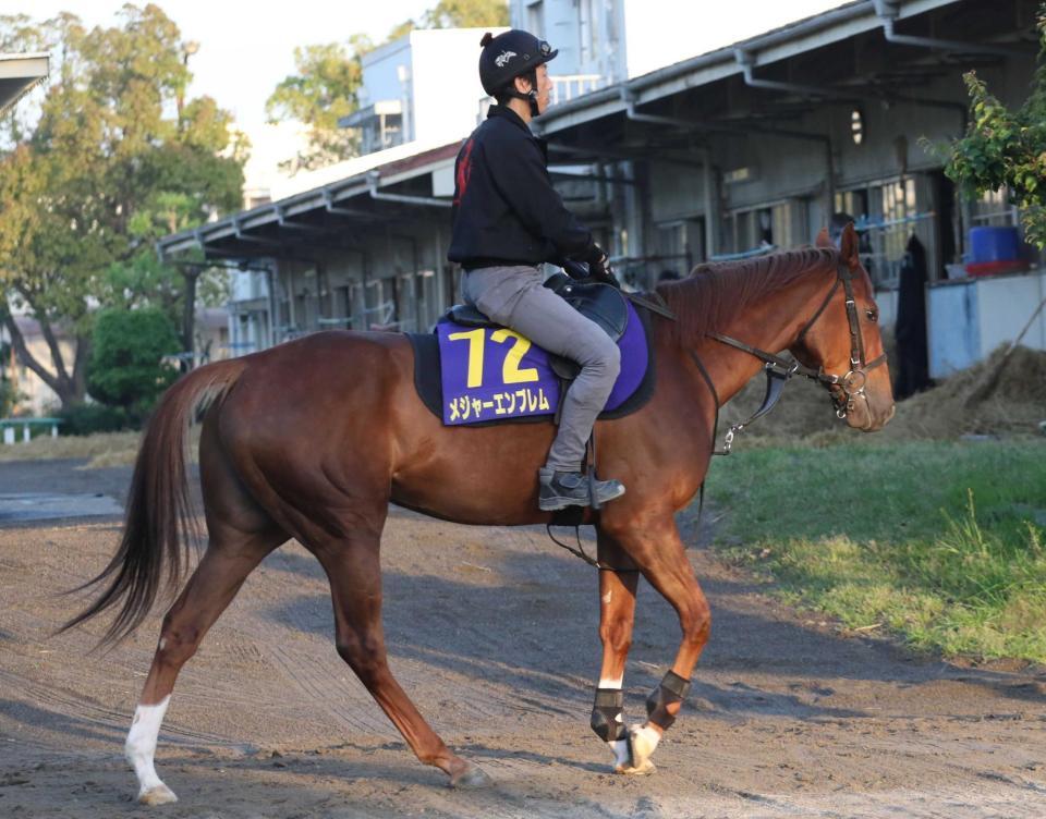 　絶好枠を引き当てたメジャーエンブレムが反撃に出る