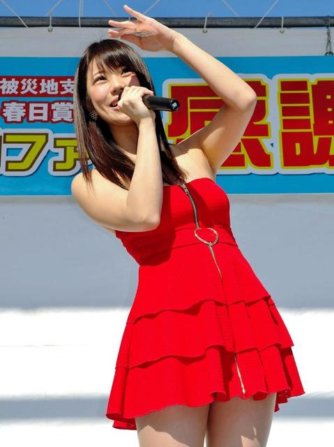 【競輪】鈴木ふみ奈が奈良記念でトークショー　ポカポカ陽気に「水着が良かったかも」