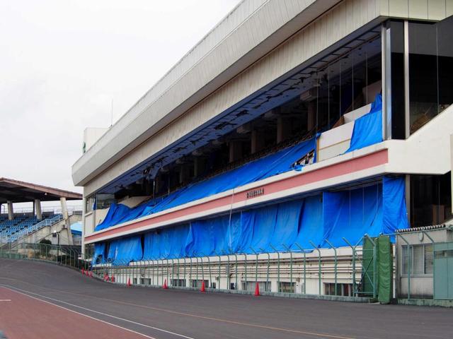 【競輪】熊本競輪場の今…時は止まったまま　熊本地震で甚大な被害