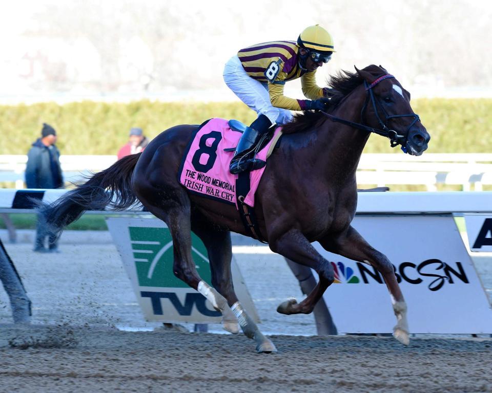 　主催者の予想オッズで１番人気に推されるアイリッシュウォークライ