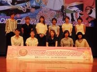 後列左から長嶋万記、遠藤エミ、寺田千恵、小野生奈、田口節子、平高奈菜。前列左から渡辺優美、竹井奈美、川野芽唯、藤崎小百合、日高逸子