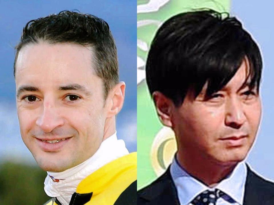 　ルメール（左）と池江師