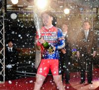 ＫＥＩＲＩＮグランプリ２０１７を制覇した浅井康太＝平塚競輪場（撮影・堀内翔）