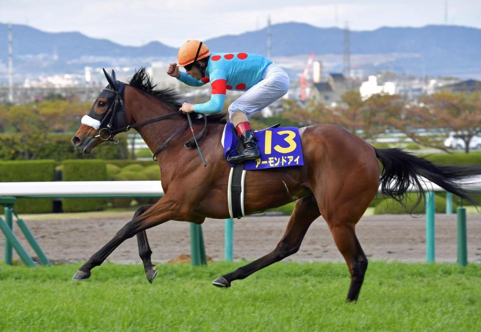 　桜花賞を制し、オークスで牝馬２冠を狙うアーモンドアイ