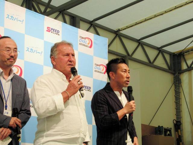 【競輪】ジーコ氏が京王閣でトークショー　サッカー日本代表へ「自信を持って戦って」