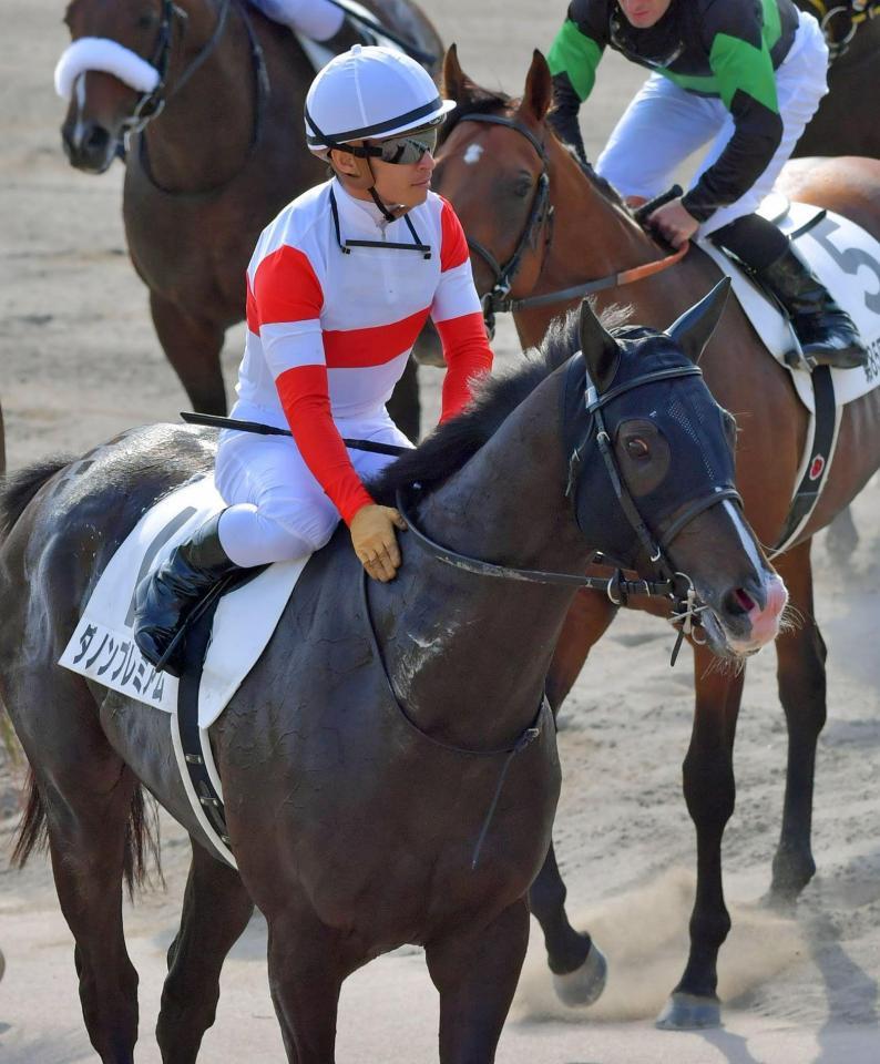 　レースを終えたダノンプレミアムをねぎらう川田