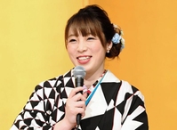 　笑顔で会見する児玉碧衣＝都内（撮影・棚橋慶太）