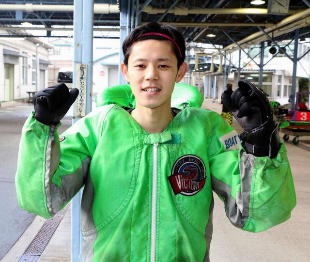 ボート １２３期の新人 松井友汰が５０走目でうれしい初勝利 競馬 レース デイリースポーツ Online