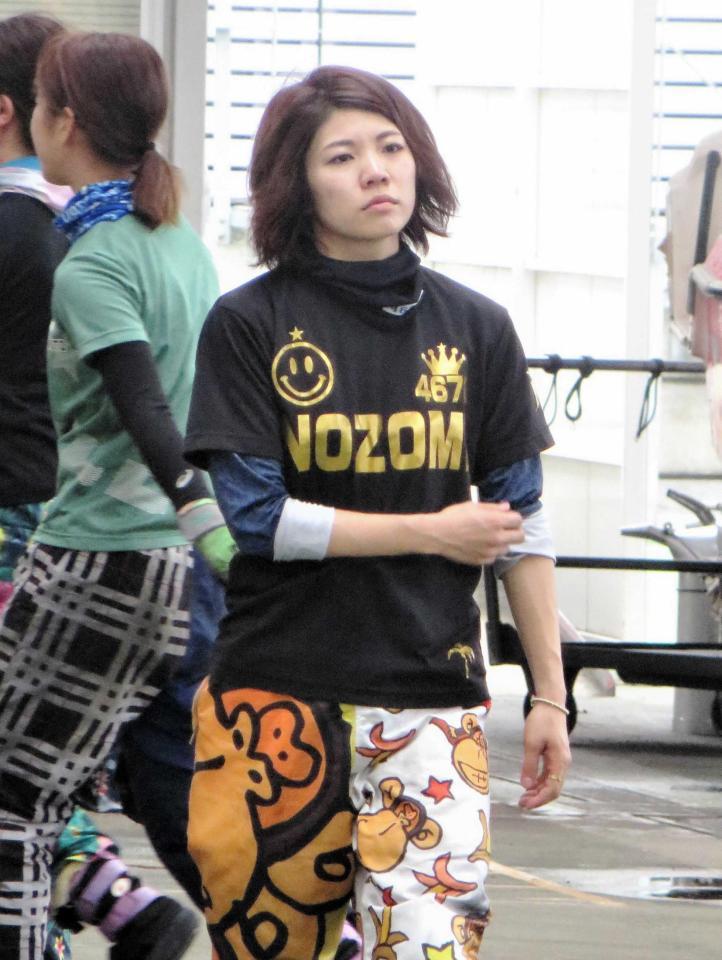 　レディースチャレンジカップ初出場の水野望美