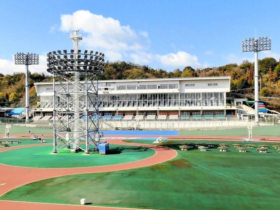 　日本競輪選手会岡山支部の選手たちがホームバンクとする玉野競輪場