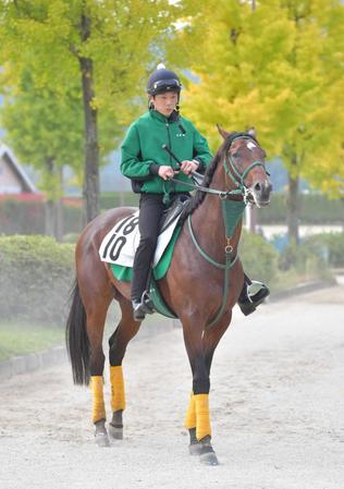 　重賞初制覇を目指すベストタッチダウン