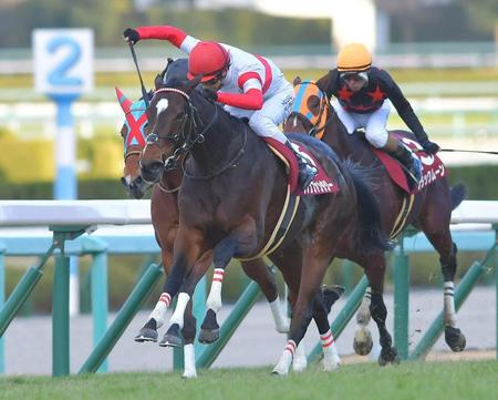 　内々からそつなく抜け出すダノンファンタジー（撮影・石湯恒介）