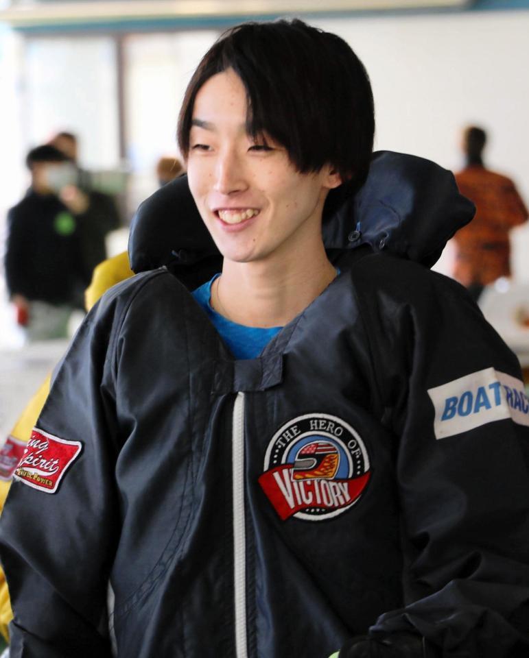 とこなめボートで優勝した畑田汰一