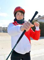 　“その時”を楽しみにする古川奈穂（撮影・石湯恒介）