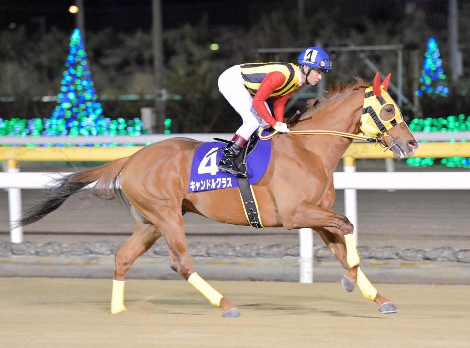 　臨戦過程からも◎のキャンドルグラス