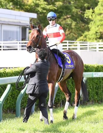 　大敗に終わったダノンザキッド（撮影・園田高夫）