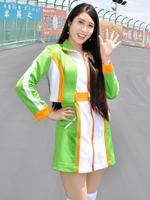 京王閣競輪マスコットガール「オーヴァルエンジェル」の廣瀬千鶴さん