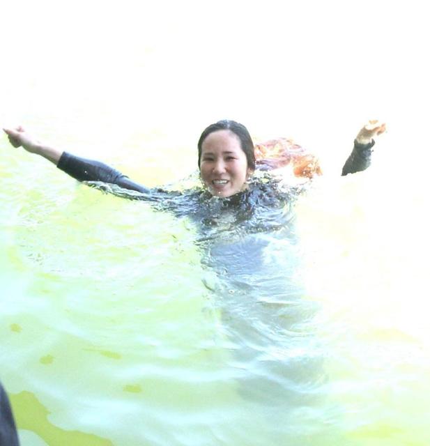 【ボート】浜名湖・Ｇ１　初出場の中川りながいきなり水神祭！舟足もパワフルだ！