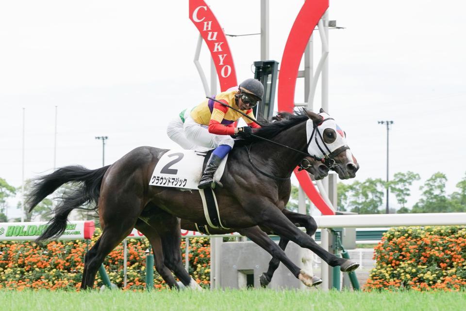 今年の一番星クラウンドマジックは新潟２歳Ｓを予定