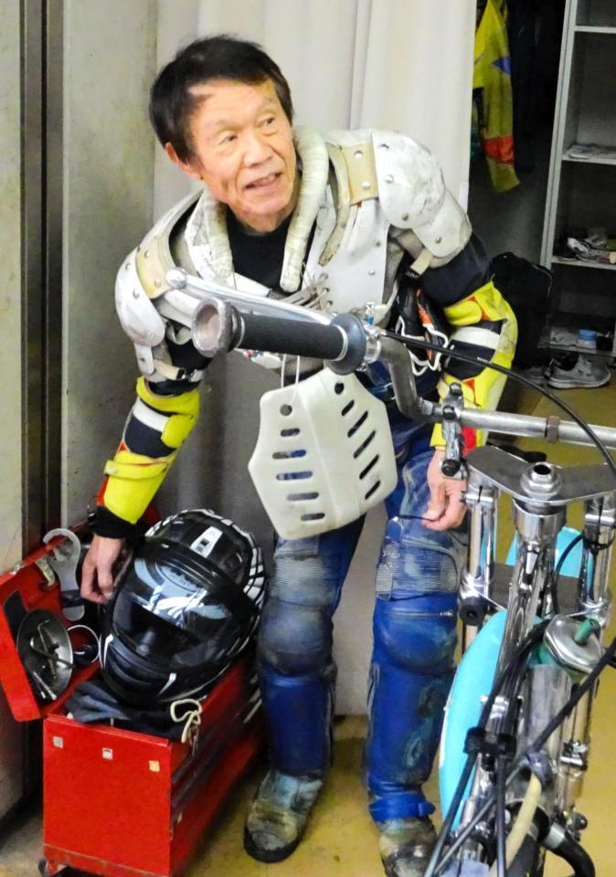 浜松オートのＧ２で最年長勝利記録を更新した鈴木章夫