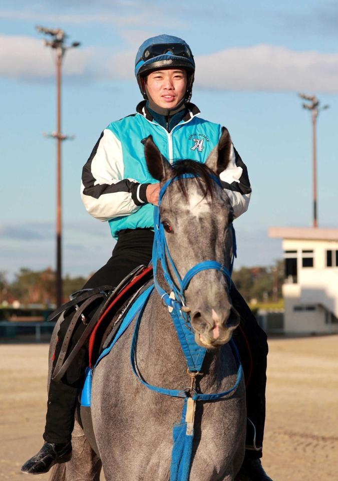 　偉業へ挑む泉谷とナムラリコリス（撮影・石湯恒介）