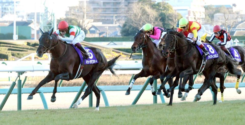 　ホープフルＳを制したキラーアビリティ（左）が牡馬１位に輝いた