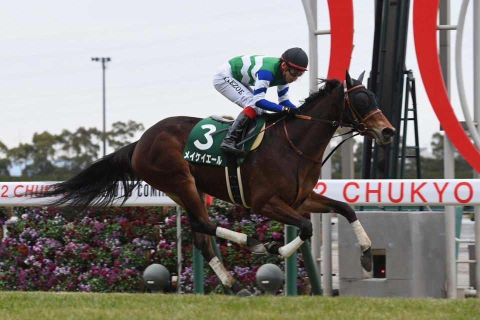 シルクロードステークスを制したメイケイエール