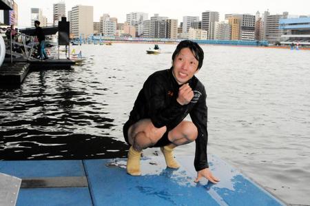 　水神祭を行った小林文彦