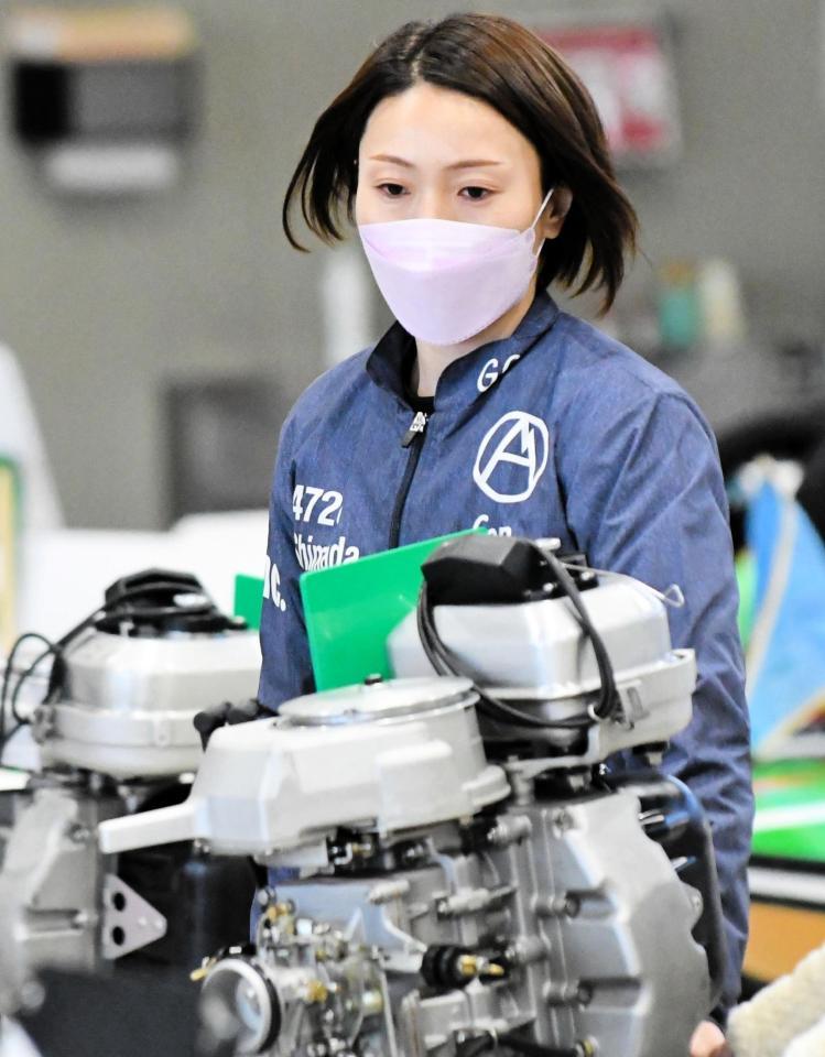 　ターン回りを生かして準優進出を狙う島田なぎさ