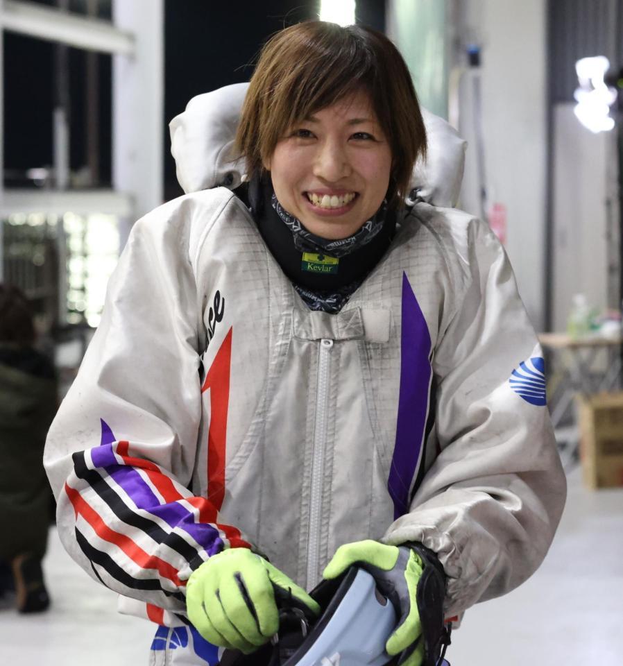 レディースオールスター３回目の優出を決めた長嶋万記